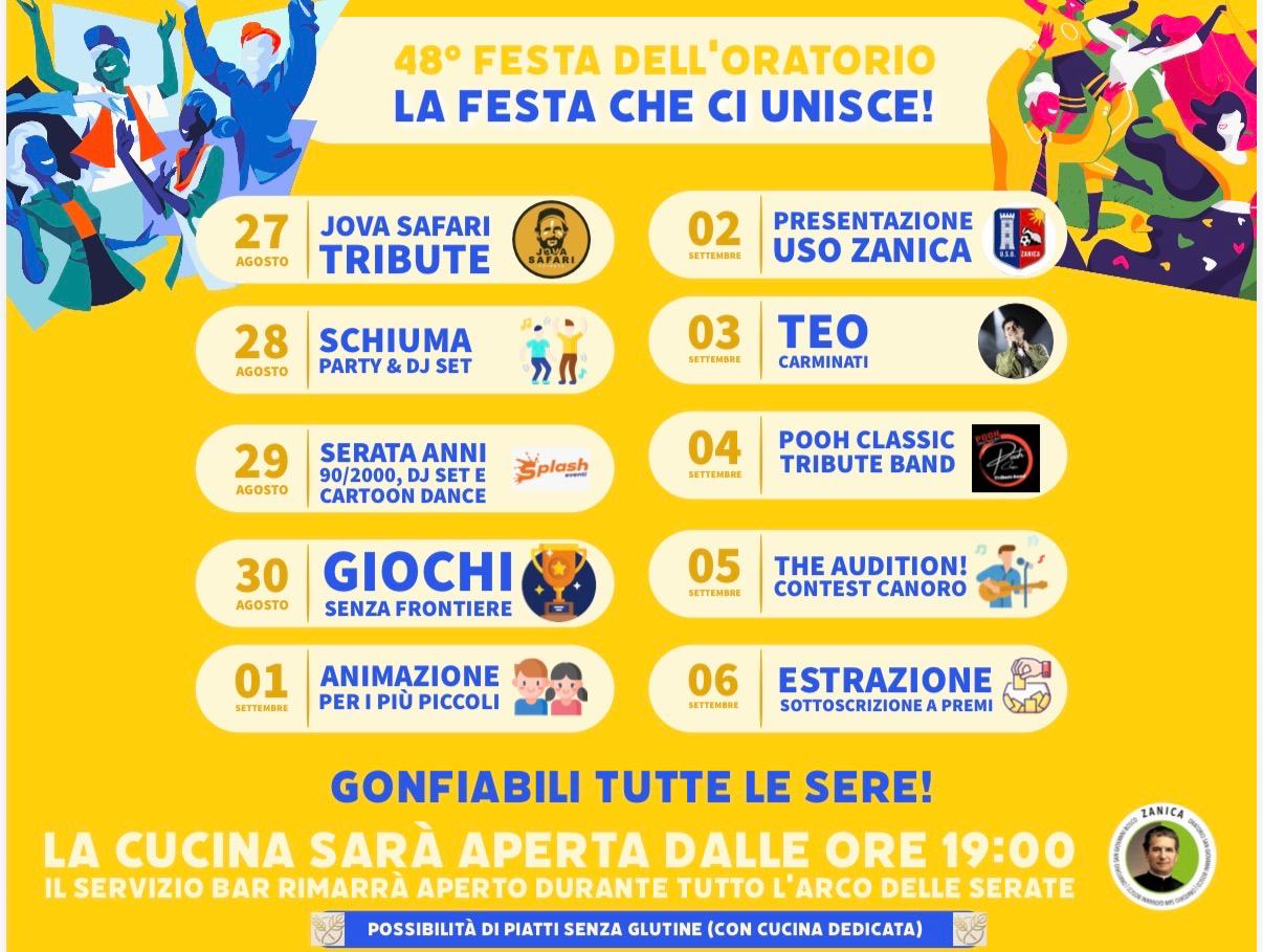 48° Festa dell’Oratorio